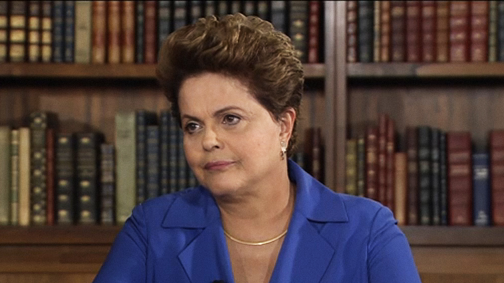 Presidente Dilma Rousseff é entrevistada no Jornal Nacional