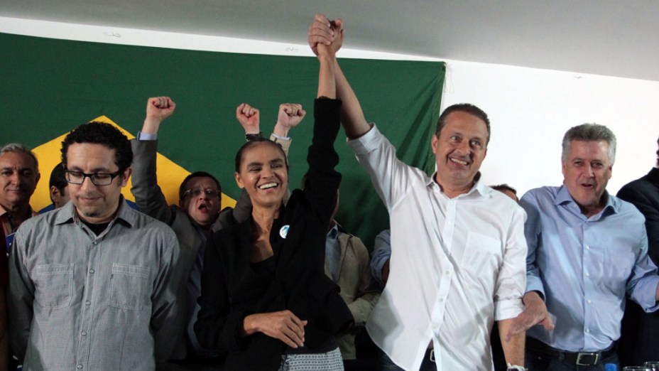 Marina Silva anunciou neste sábado filiação com Partido Socialista Brasileiro (PSB)
