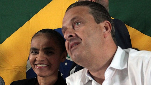 Ao anunciar Campos como candidato, Marina deixou claro que será vice na chapa dele ao Palácio do Planalto