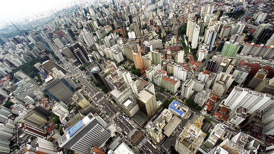 Vista da Avenida Paulista, São Paulo