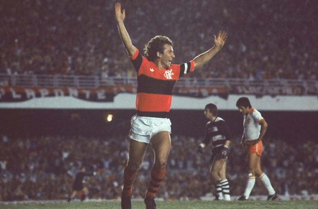 Em 1981, o Flamengo foi campeão vencendo o Cobreloa, equipe chilena.