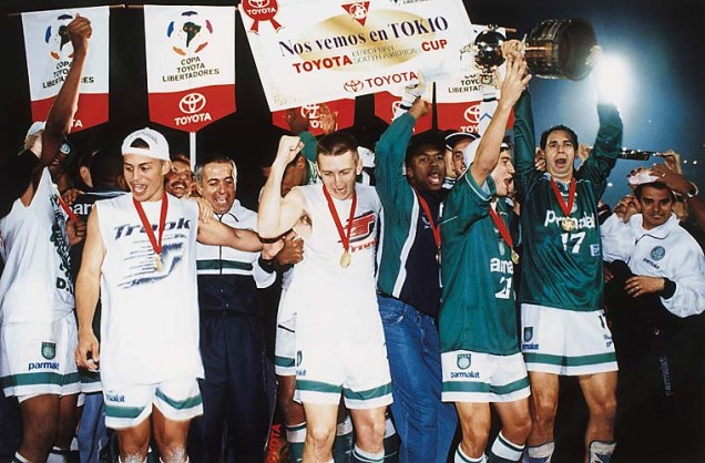 Em 1999, foi a vez do Palmeiras comemorar o título.