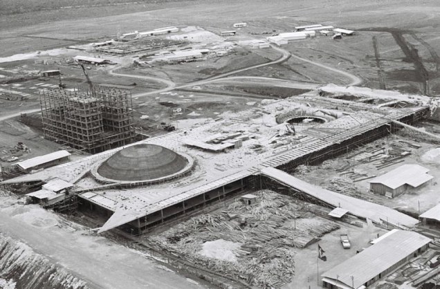 Construção do Congresso Nacional, c. 1958/ 1959.