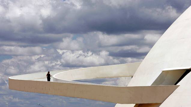 O Museu Nacional da República em Brasília é mais uma obra de Oscar Niemeyer