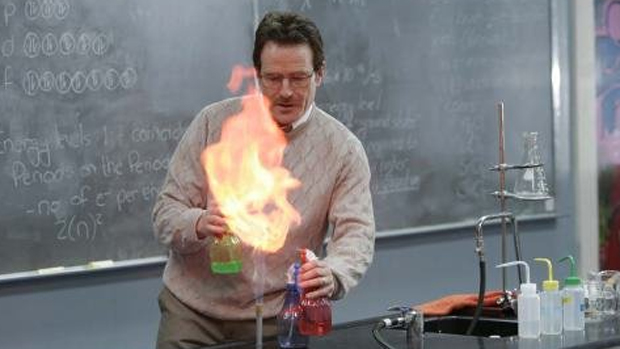 Na primeira temporada da série, Walter White (Bryan Cranston) é apenas um professor de química em um colegial de Albuquerque, Novo México. Meio frustrado, é verdade, mas aparentemente feliz com sua vida