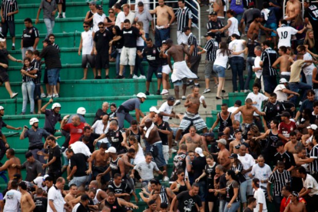 Morre torcedor do Palmeiras baleado em briga em frente ao Allianz