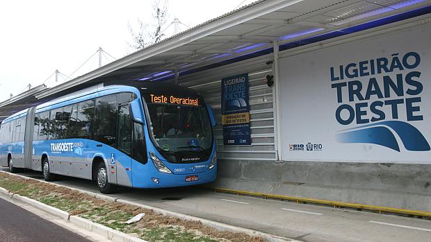 BRT Transoeste foi inaugurado em junho