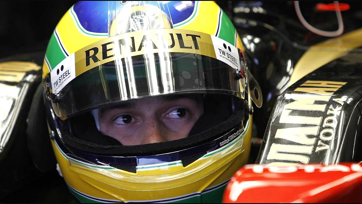 Bruno Senna, piloto de testes da Renault
