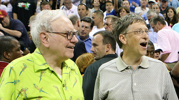 Warren Buffet e Bill Gates: liderando o movimento por doações de fortunas à caridade