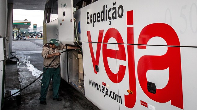 Nesta terça-feira (06), uma equipe de VEJA partiu de São Paulo em um ônibus que percorrerá treze estados e o Distrito Federal com a missão de revelar um Brasil pouco visível