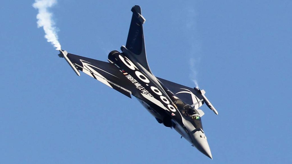 O caça Rafale, fabricado pela francesa Dassault, estava sendo sondado pelo Brasil