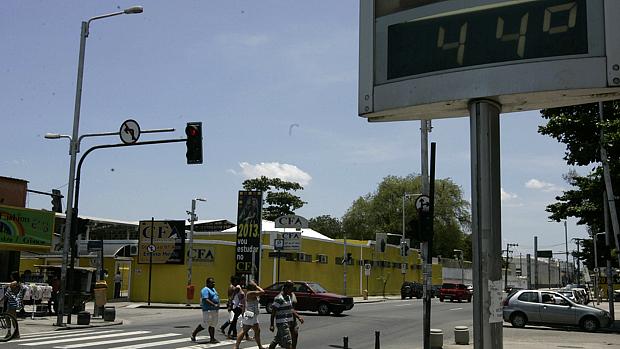 Calor histórico no Rio: termômetros chegaram a marcar 44°C