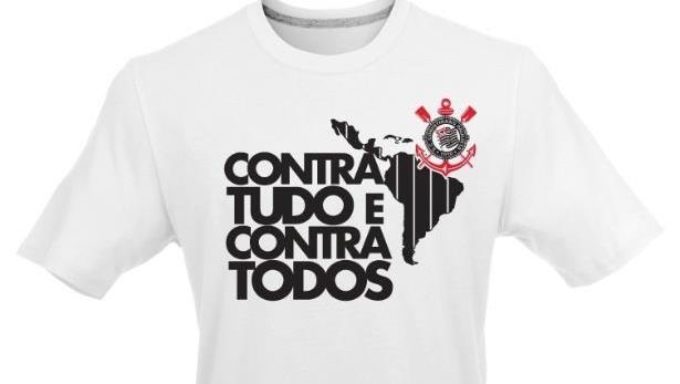 Corinthians lança camisa comemorativa do título da Libertadores