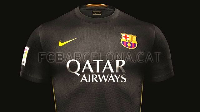 Terceiro uniforme do Barcelona para a temporada 2013-2014