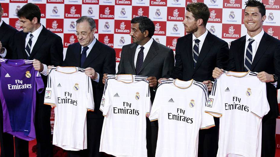 O Real Madrid apresentou nesta quinta-feira (30) suas novas camisas