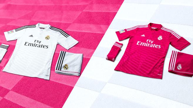 Real Madrid lan a camisa rosa para temporada 2014 2015 Placar