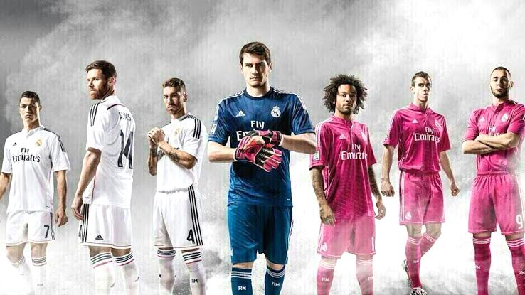 Adidas lança uniformes do Real Madrid em tons de rosa