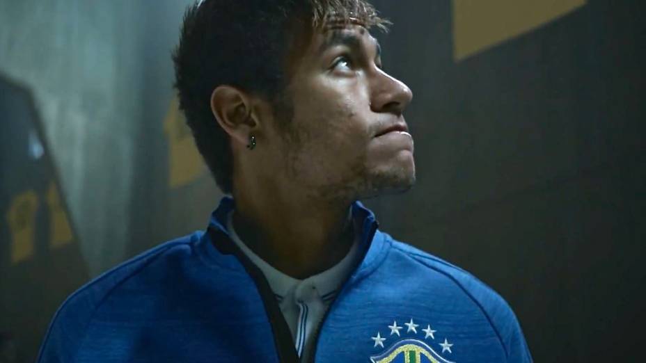 Neymar na campanha da Nike para a Copa do Mundo