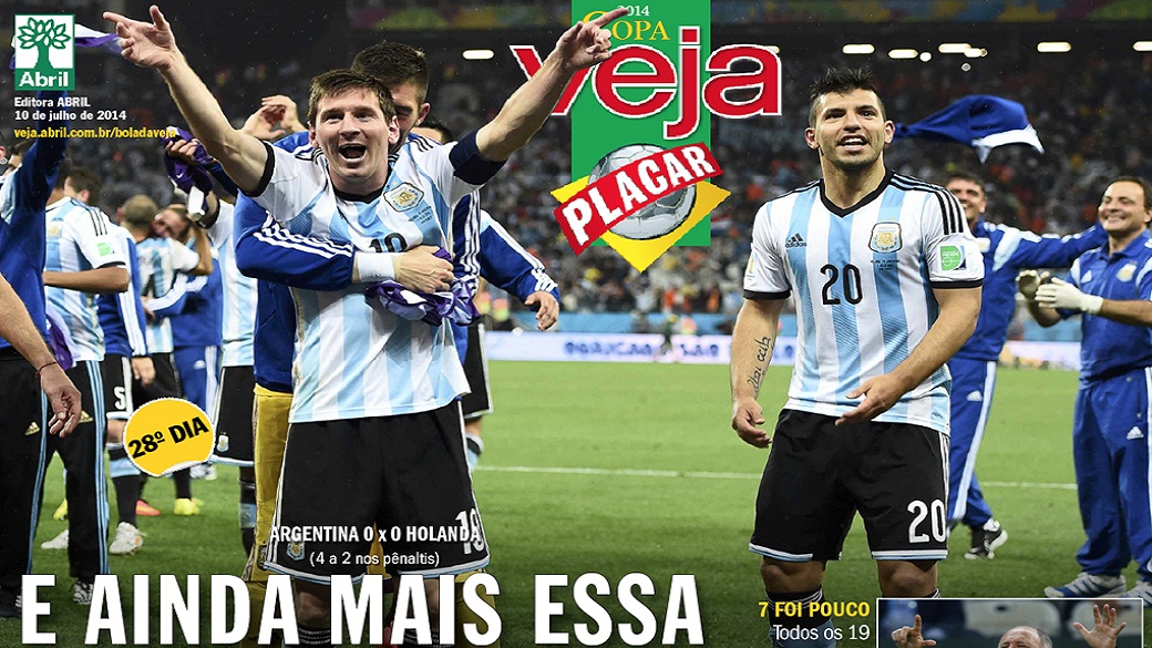 Capa da edição desta quinta (10) de VEJA PLACAR