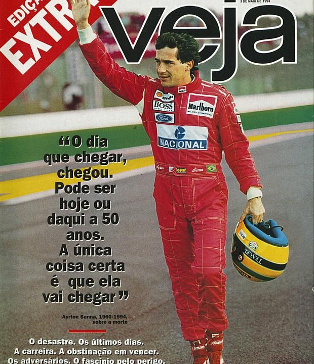 Capa da Edição Especial Ayrton Senna, de 3 de maio de 1994