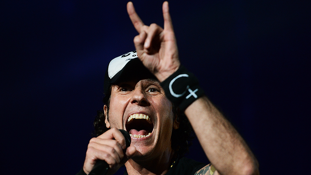 Apresentação do Capital Inicial, no segundo dia do Rock in Rio 2013