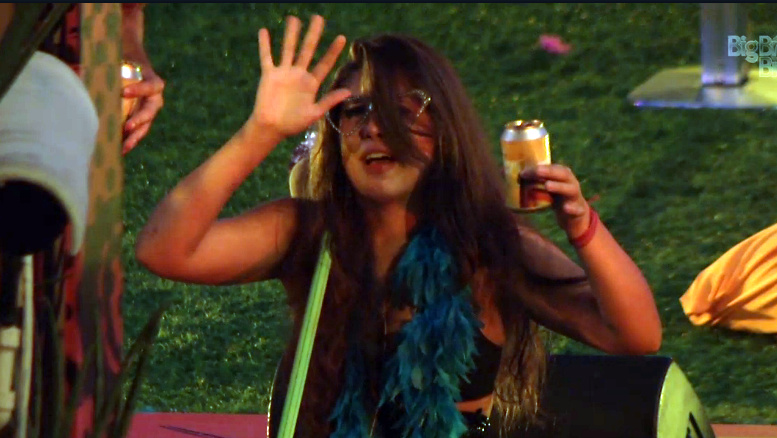 Andressa: bebida turbinou a santinha do BBB13