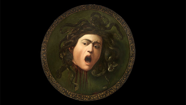 Tela <em>Medusa Murtola</em>, de Caravaggio