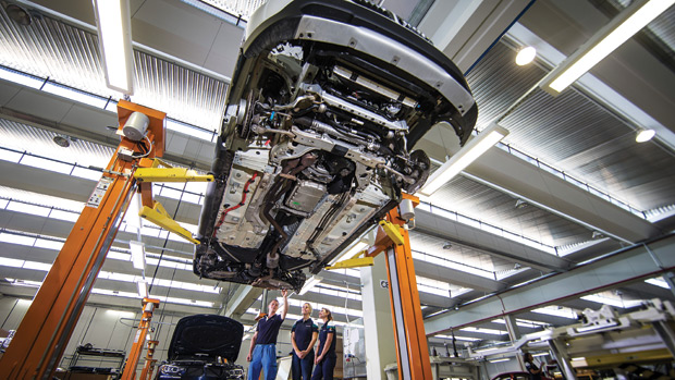 Tecnologia Alemã - Centro de treinamento da BMW: parte do empreendimento de 600 milhões de reais