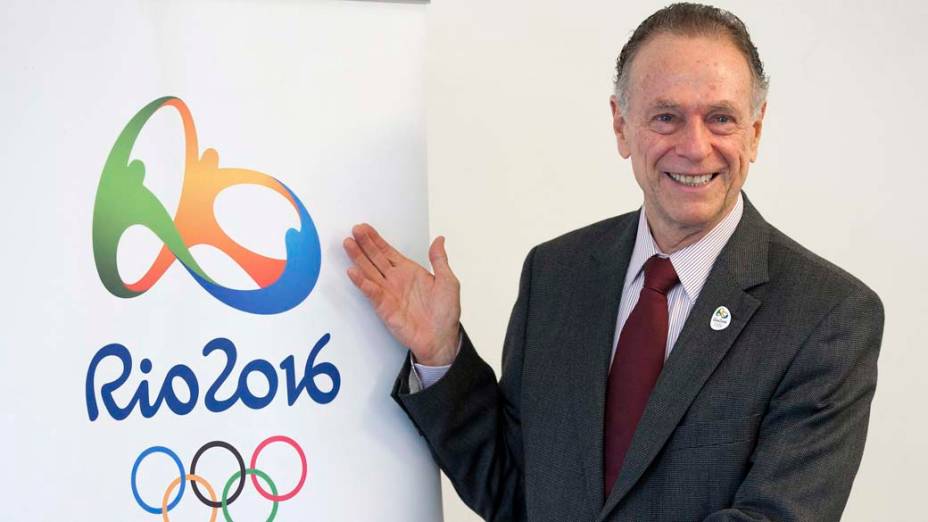 O presidente do Comitê Organizador Rio 2016, Carlos Arthur Nuzman, em Lausanne, Suíça