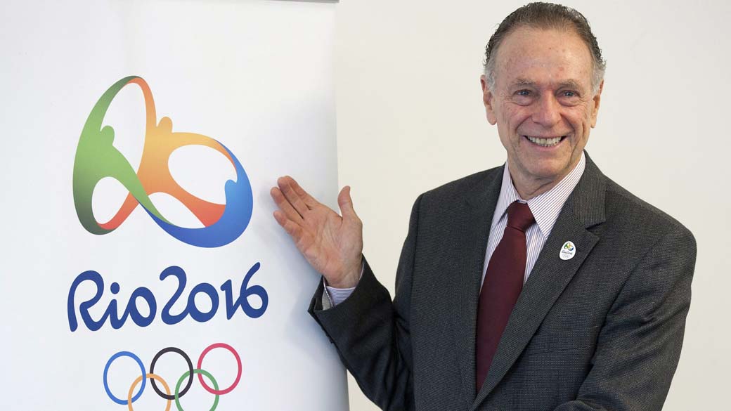 O presidente do Comitê Organizador Rio 2016, Carlos Arthur Nuzman, em Lausanne, Suíça