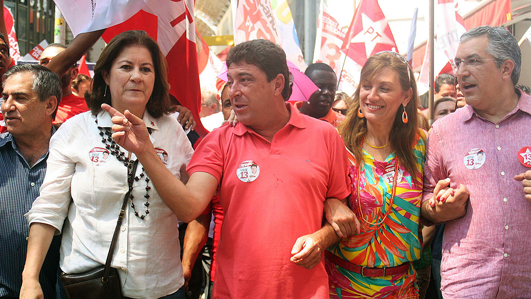O candidato à Prefeitura de Santo André, Carlos Grana (PT)
