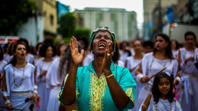 Bloco Ilú Obá de Min traz a diversidade da cultura africana para o centro de São Paulo
