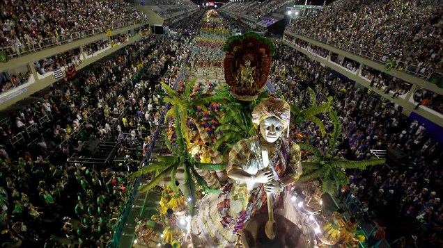Desfile da Imperatriz Leopoldinense, no Rio de Janeiro