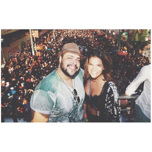 Bruna Marquezine e Tiago Abravanel no Carnaval 2015