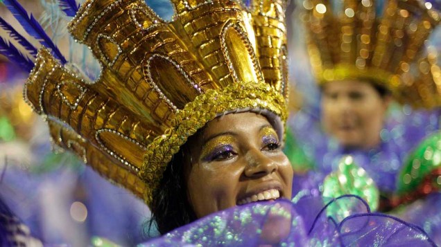 Desfile da escola de samba Beija-Flor, Rio de Janeiro