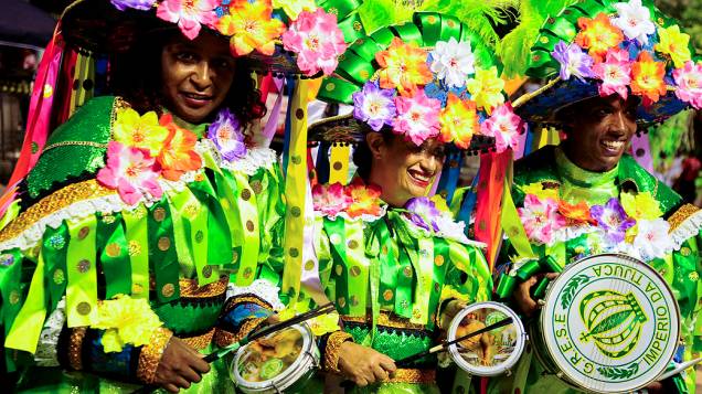 Escola de samba Império da Tijuca, durante Desfiles das Escolas de Sambas do Grupo Especial do Carnaval do Rio de Janeiro 2014