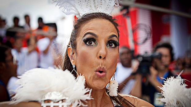 Ivete Sangalo no Carnaval de Salvador, em 01/03/2014