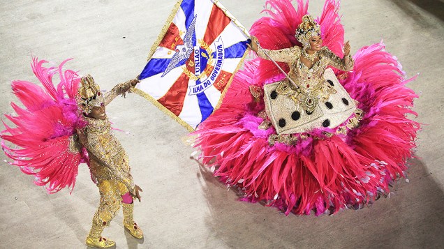 Desfile da União da Ilha, com o enredo "É brinquedo, é brincadeira a Ilha vai levantar poeira", na segunda noite de desfiles das Escolas de Samba do Grupo Especial do Rio de Janeiro, na Marquês de Sapucaí (Sambódromo), no centro da cidade, nesta segunda-feira (03)
