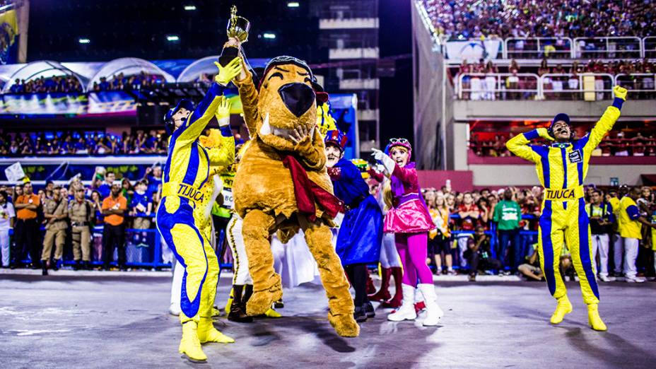 Escola de Samba Unidos da Tijuca sagrou-se campeã do Carnaval Rio de Janeiro 2014 com o enredo "Acelera Tijuca!", que homenageou Ayrton Senna