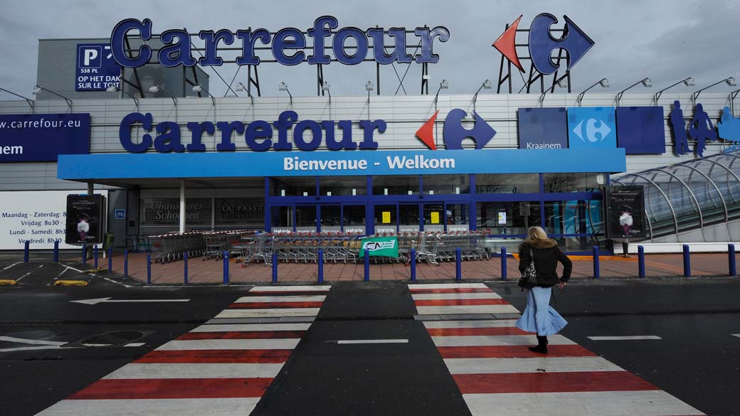 Supermercado Carrefour na Bélgica