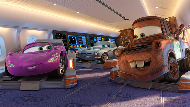 Carros 2: novos personagens