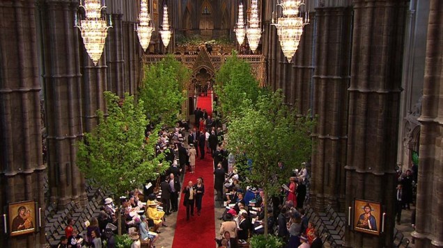 Convidados na Abadia de Westminster