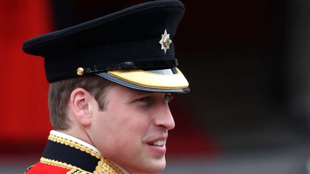 Príncipe William chegando na Abadia de Westminster