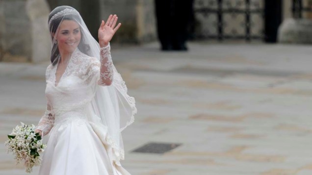 Kate Middleton na Abadia de Westminster