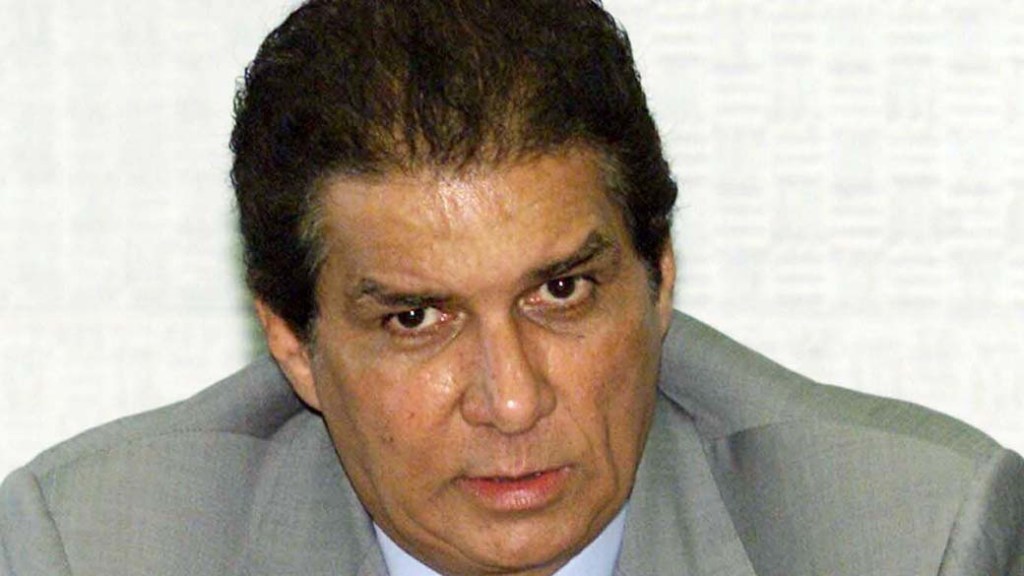 Jader Barbalho (PMDB-PA), durante entrevista coletiva , em 2000