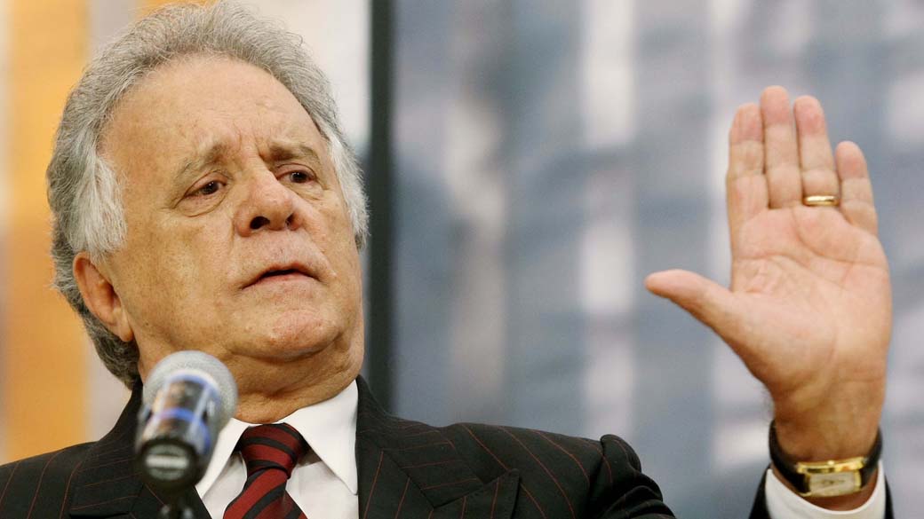 O deputado Edmar Moreira toma posse na Câmara