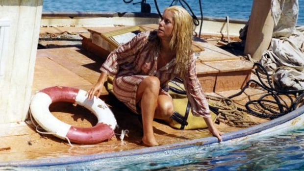 Catherine Deneuve na cena do naufrágio de 'O Selvagem': restauração prevê relançamento em DVD
