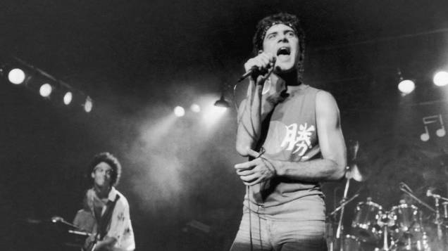 Em 1985, quando era vocalista do Barão Vermelho Em 1985, quando era vocalista do Barão Vermelho