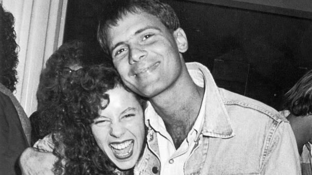Em 1987, com Bebel Gilberto no aniversário de Paulo Ricardo, então vocalista do RPM Em 1987, com Bebel Gilberto no aniversário de Paulo Ricardo, então vocalista do RPM