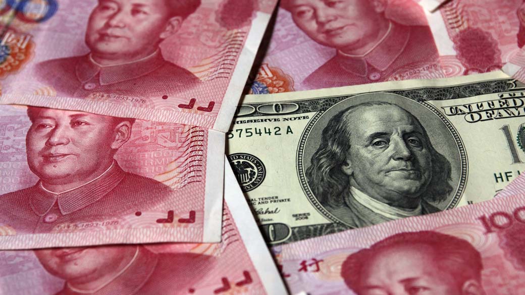 Moeda: o iuan atingiu um recorde de alta a 6,2884 em relação ao dólar no dia 10 de fevereiro deste ano